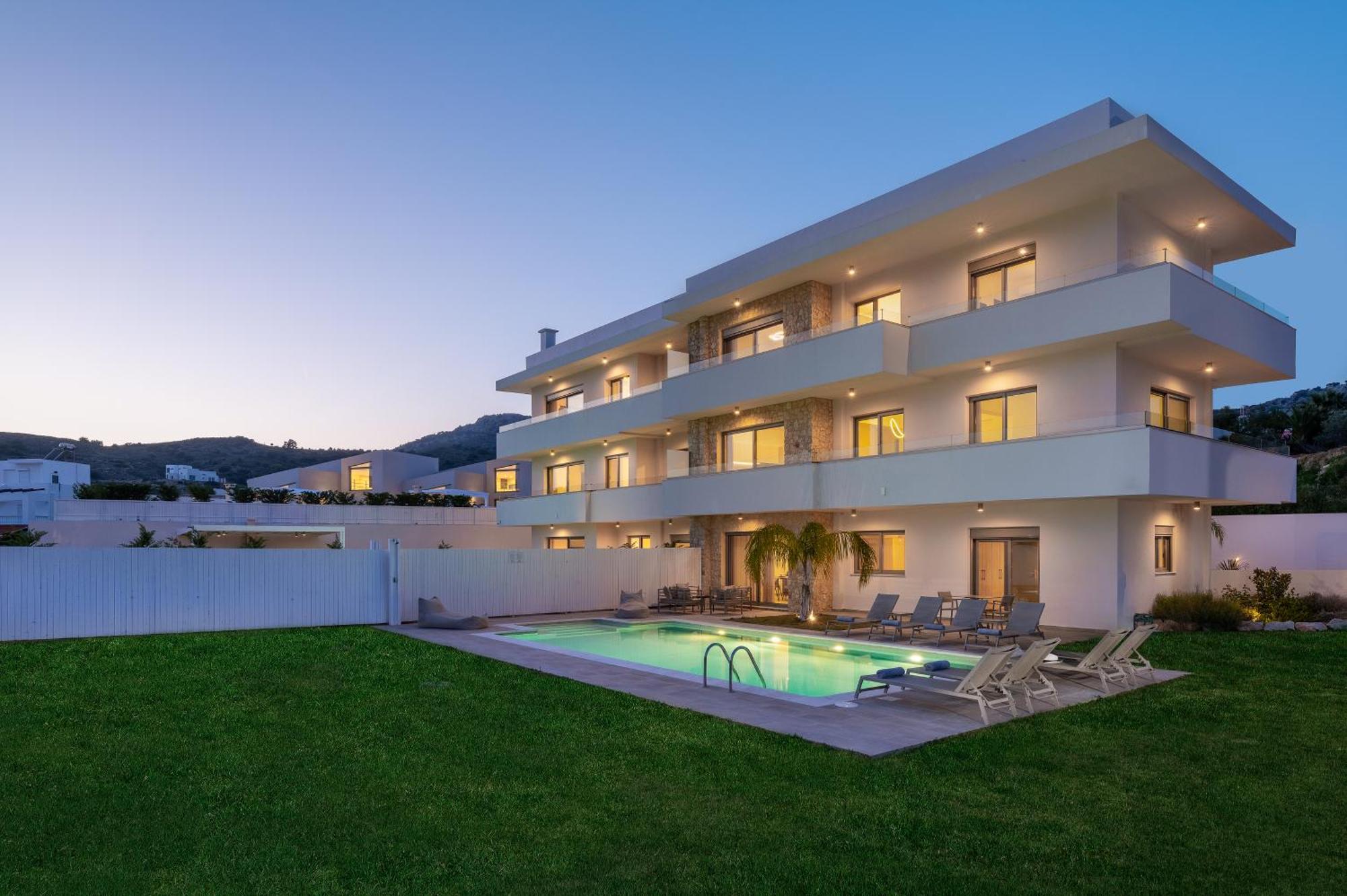 Pantheon Luxury Villas Rhodes Island Афанту Экстерьер фото