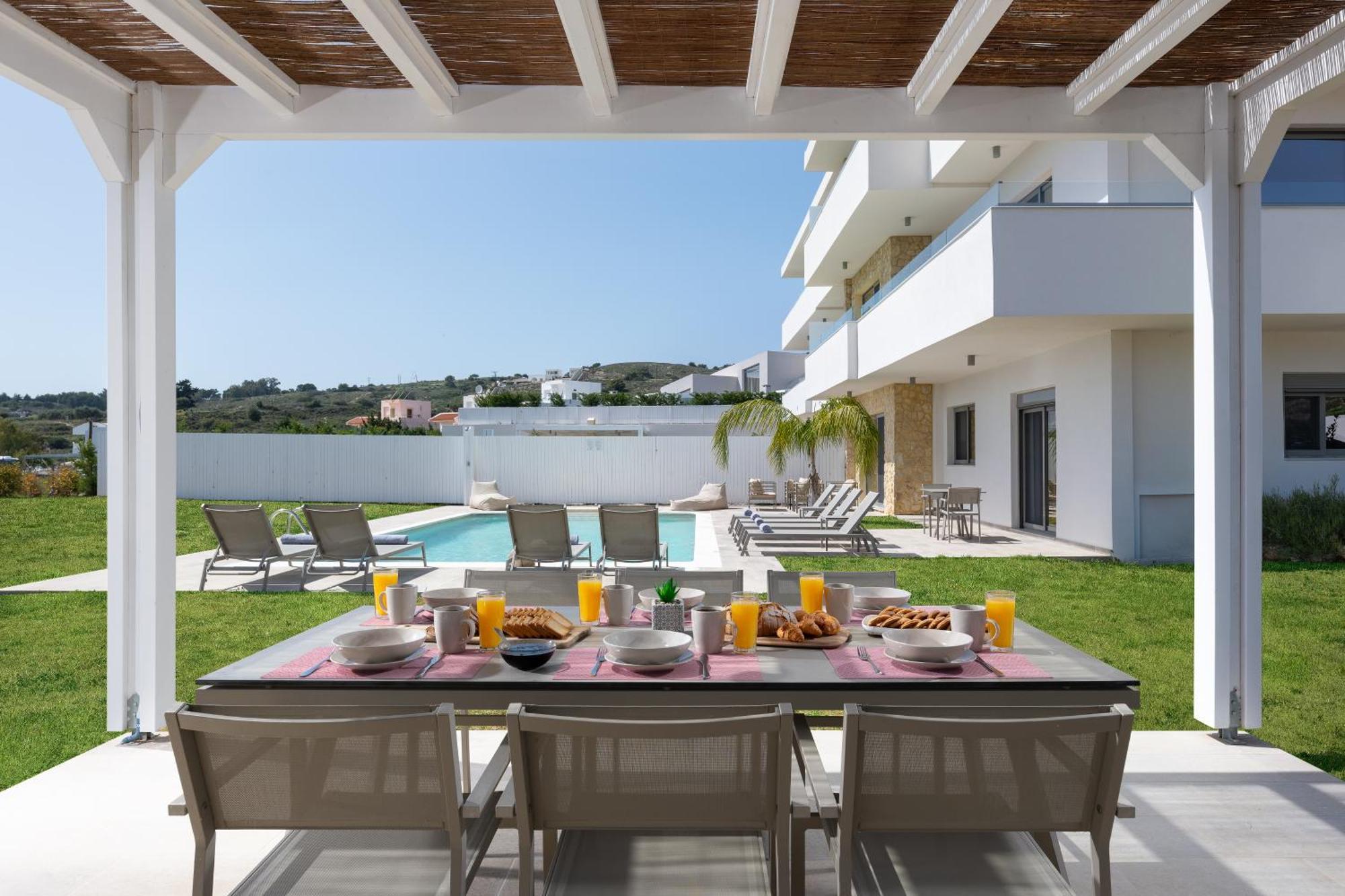 Pantheon Luxury Villas Rhodes Island Афанту Экстерьер фото